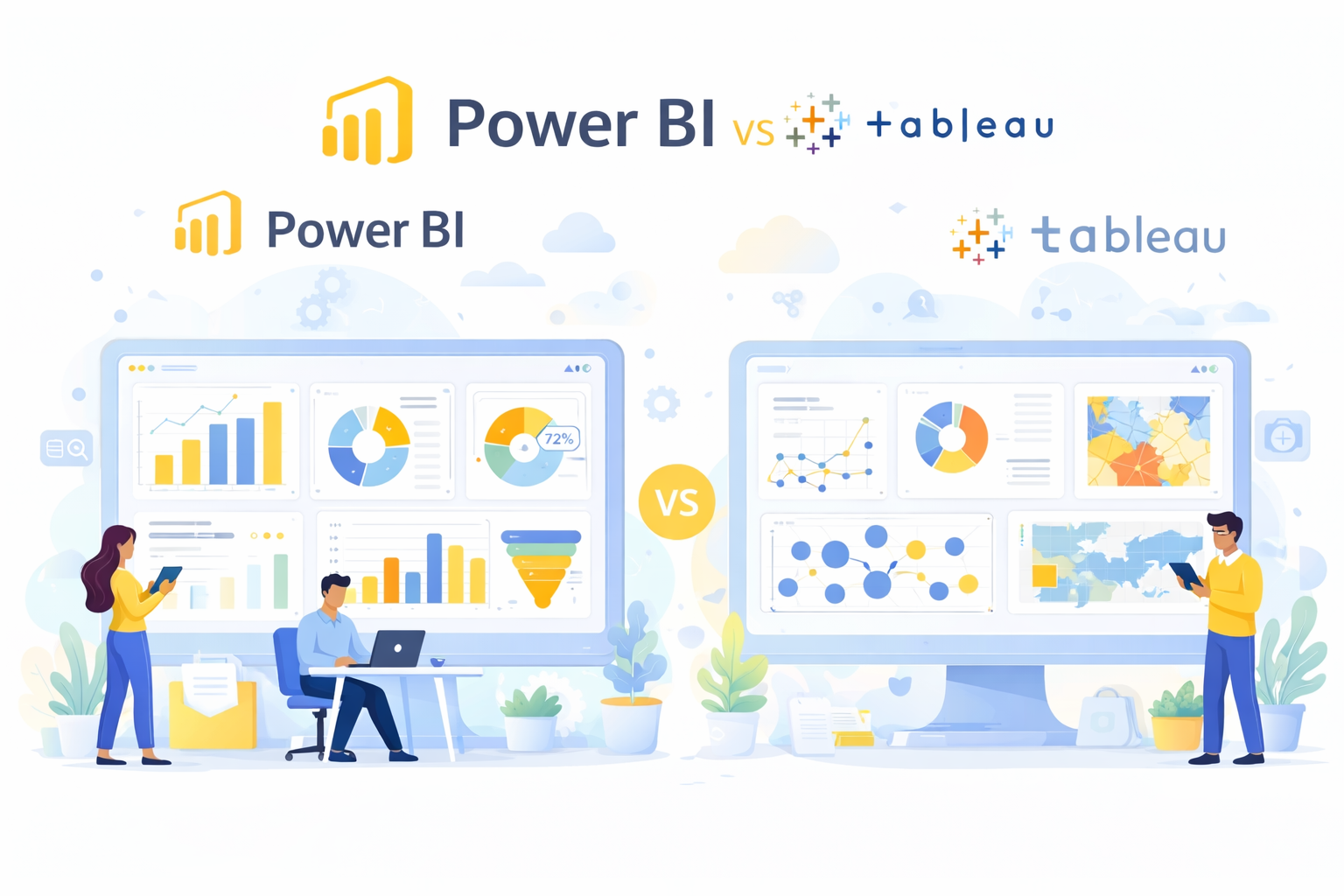 Power BI vs Tableau: Which BI Tool Is Right for Your Business?