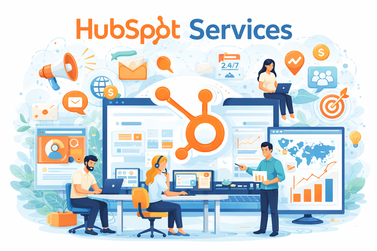 HubSpot Services – CRM, Automation & Sales Hub